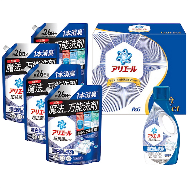 [Ｐ＆Ｇ]アリエール液体洗剤セット