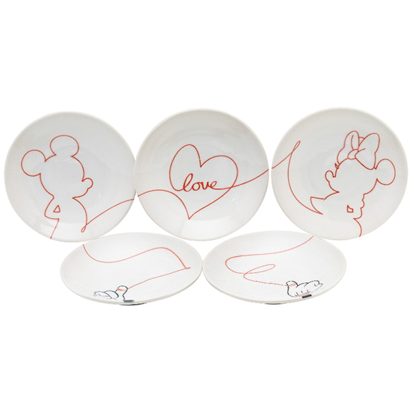 [ディズニー]ラブイズ 小皿揃