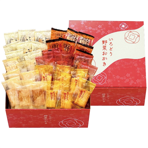 いろどり野菜おかき