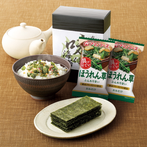 アマノフリーズドライみそ汁＆食卓詰合せ