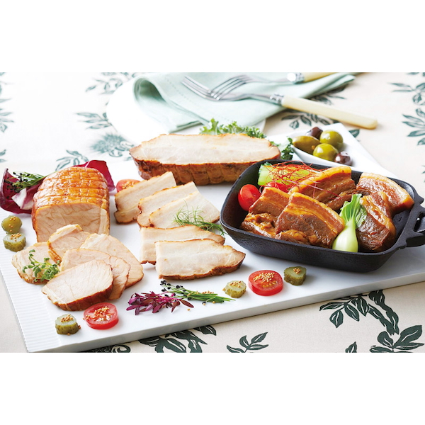 [伊賀上野の里]豚角煮&焼豚セット【直送品】【送料込】