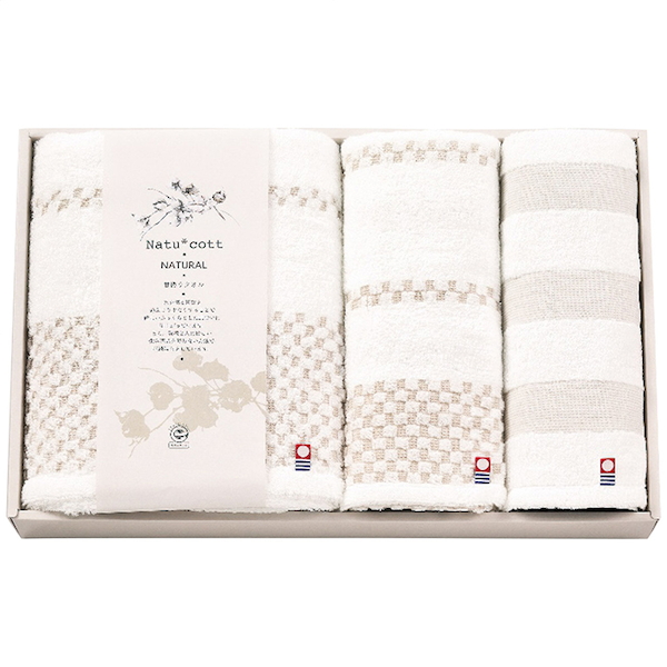 ナチュコット 甘撚りタオルセット