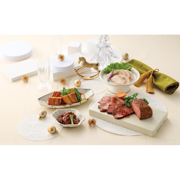 [賛否両論]ローストビーフと三種の豚角煮ギフト【直送品】【送料込】