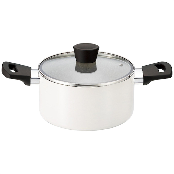 ククナ 日本製アルミ両手鍋20cm