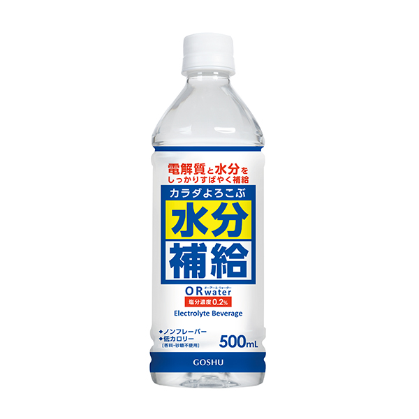 カラダよろこぶ水分補給　ORウォーター500ml（24本入）