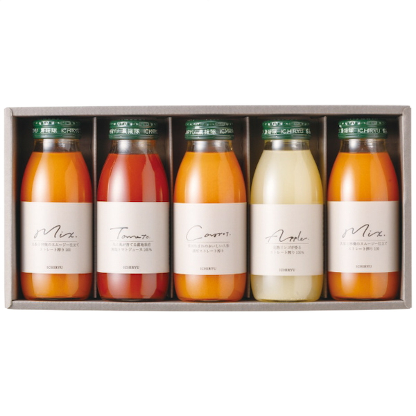 [いち粒]JOY JUICES 4種5本セット(200ml)