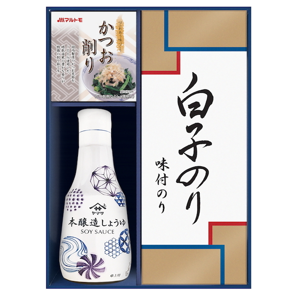 ヤマサ鮮度しょうゆ&白子のり詰合せ