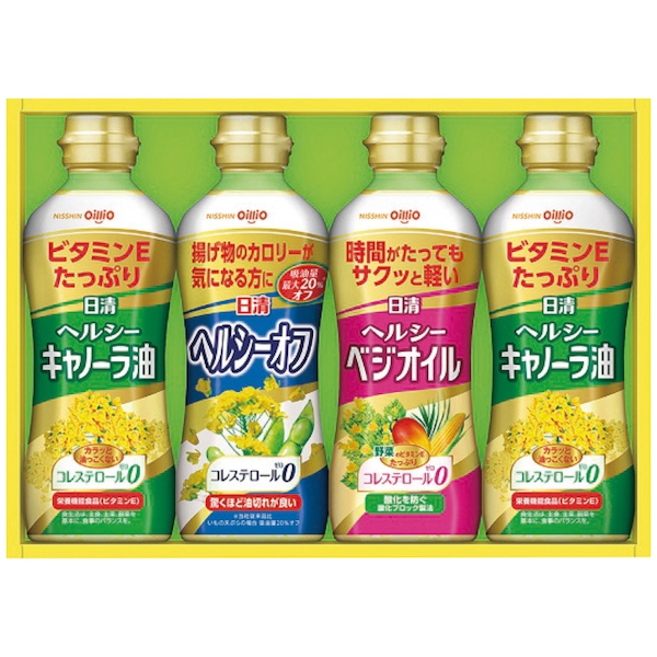 [日清オイリオ]ヘルシーオイルギフト