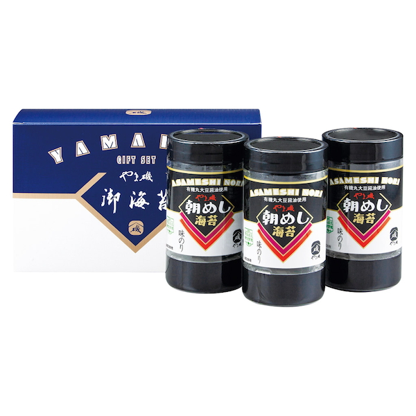 [やま磯]朝めしカップ 卓上味付海苔ギフト