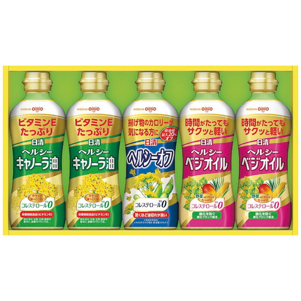 [日清オイリオ]ヘルシーオイルギフト