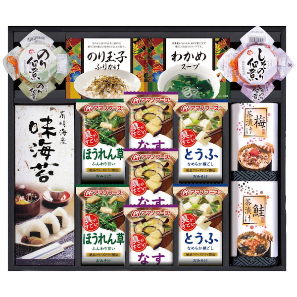アマノフリーズドライみそ汁＆食卓詰合せ