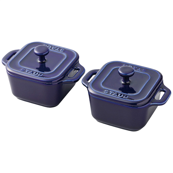 [ストウブ]スクエアココットペア