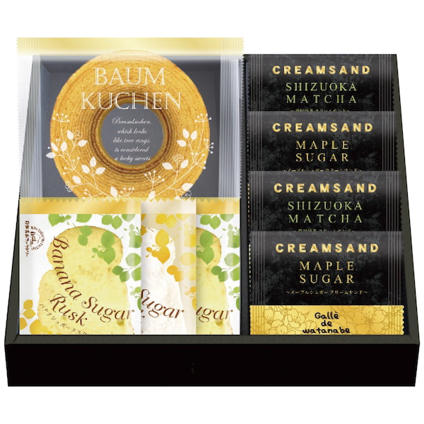 ガレ・ドゥ・ワタナベ監修 クリームサンド＆ひとときのスイーツセット