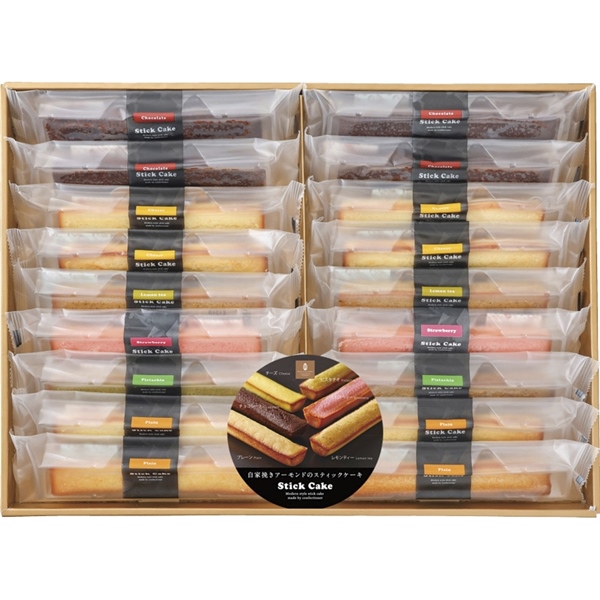 【最短発送可能】[井桁堂]スティックケーキギフト18個入