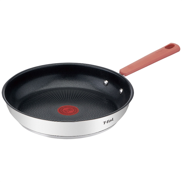 [ティファール]オプティスペースIH ステンレスフライパン26cm