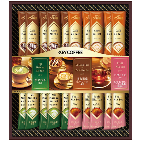 [キーコーヒー]インスタントコーヒースティックバラエティギフト