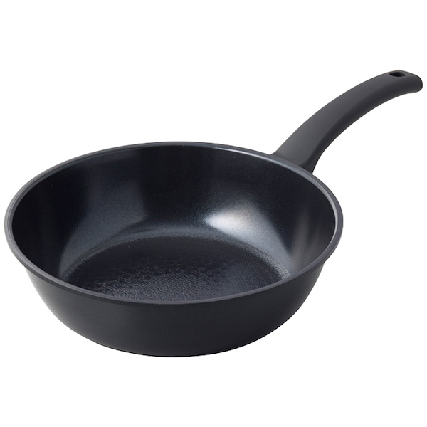 ククナ ヒスイクアッドコーティングウォックパン24cm