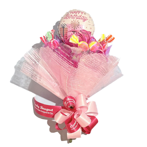 [キャンディーブーケ]ピンク