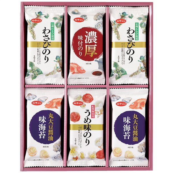 [白子のり]味のりバラエティ詰合せ