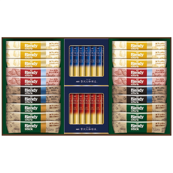 【早割対象10％OFF】[AGF]スティックカフェオレ＆ブラックアソートギフト 通常価格:3,240円(税込)