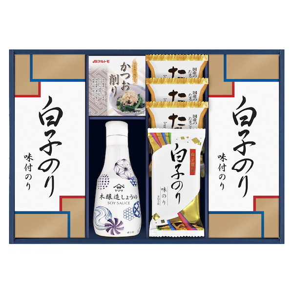 ヤマサ鮮度しょうゆ&白子のり詰合せ