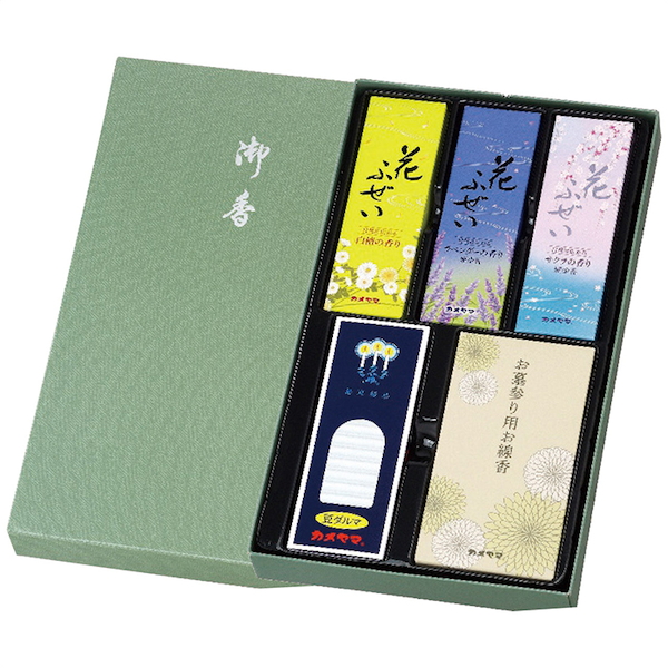 [カメヤマ]線香・ローソクセット