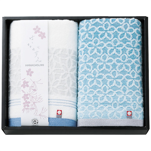 はながすみ フェイスタオル2枚セット