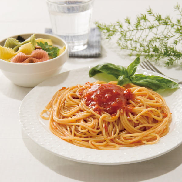 味わいソースで食べるパスタセット