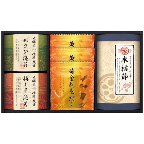 飛騨高山｢椿屋｣監修 特選海苔＆和味詰合せ