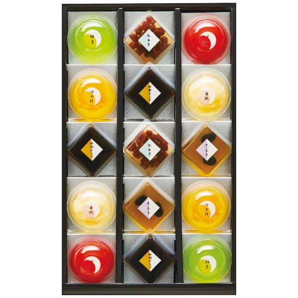 [ひととえ]菓と果 ゼリー詰合せ