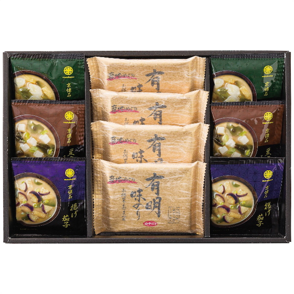 京懐石おみそ汁＆有明味のり詰合せ