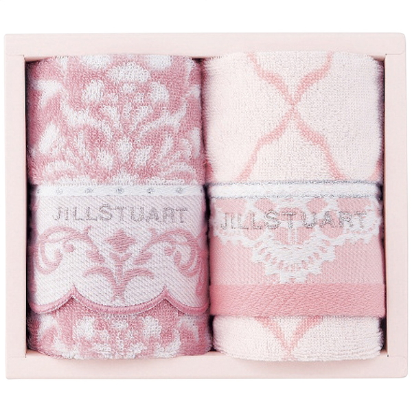 [ジルスチュアート]ウォッシュタオル2枚セット