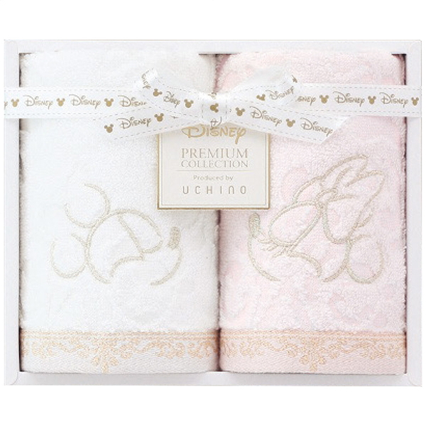 ディズニー　プレミアム ウォッシュタオル2枚セット
