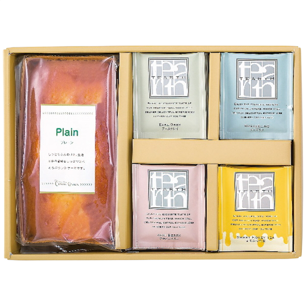 [TEARTH]パウンドケーキ＆紅茶ギフト