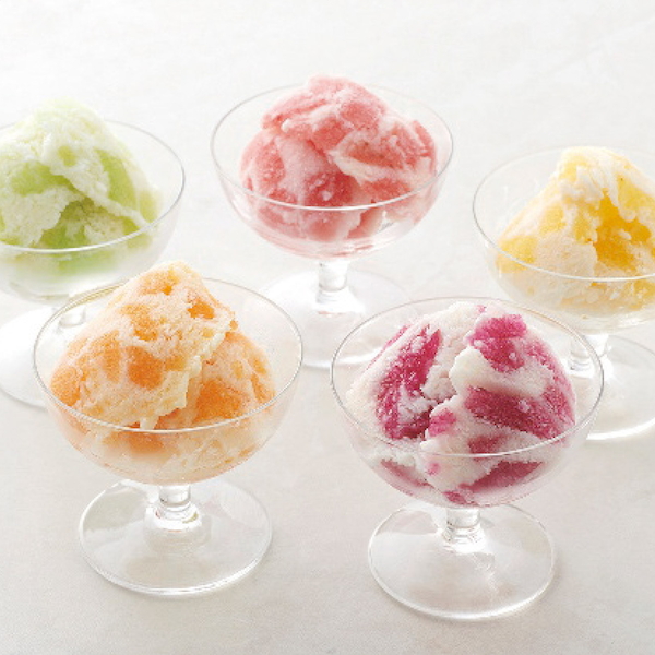 [ひととえ]凍らせて食べる アイスデザート～国産フルーツ入り～