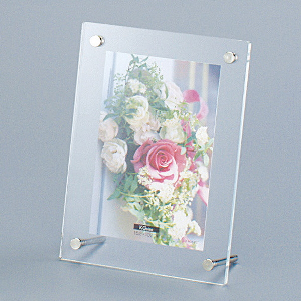 アクリル製ピクチャーフレーム スタンドタイプ