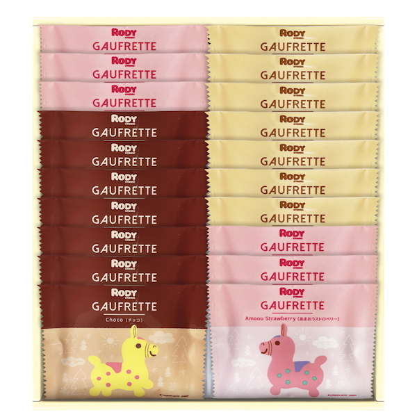 ロディ　３種類のゴーフレット詰合せボックス