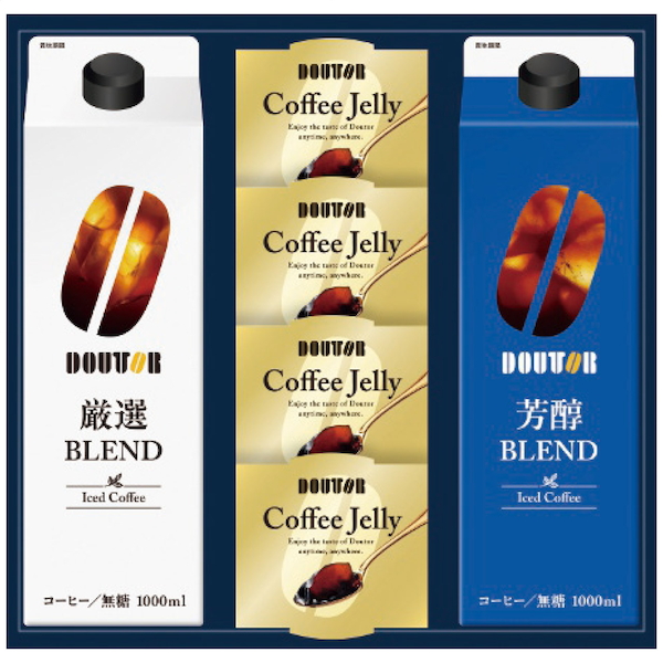[ドトールコーヒー]アイスコーヒー＆ゼリー詰合せ DLJ-30