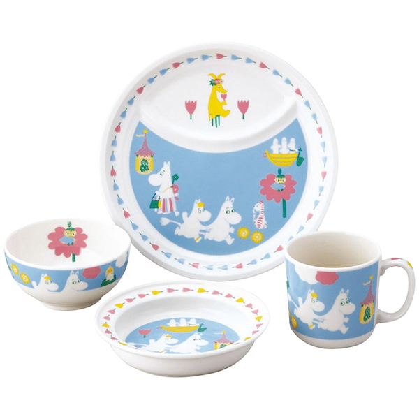 [ムーミン]お子様食器4ピースセット