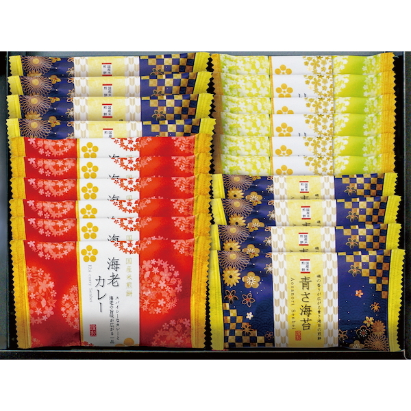【早割対象10％OFF】[金澤兼六製菓]おいしさいろいろ せんべい詰合せ 通常価格:2,160円(税込)