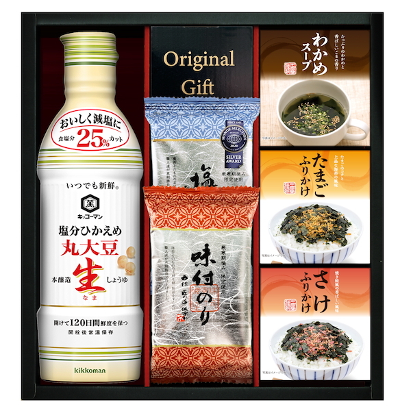 キッコーマン塩分ひかえめ生しょうゆ&バラエティギフト