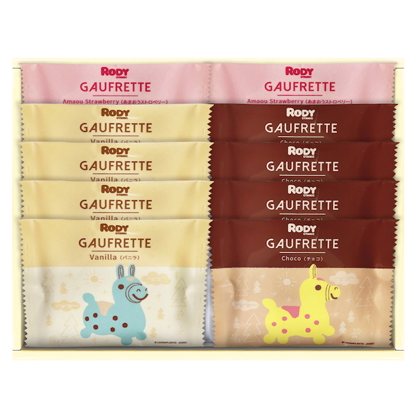 ロディ　３種類のゴーフレット詰合せボックス