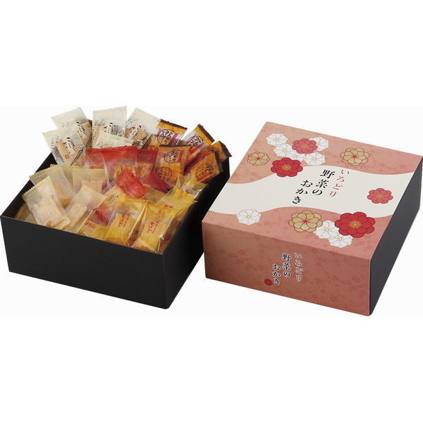 ★残り1点★【最短発送可能】【送料無料】いろどり野菜のおかき