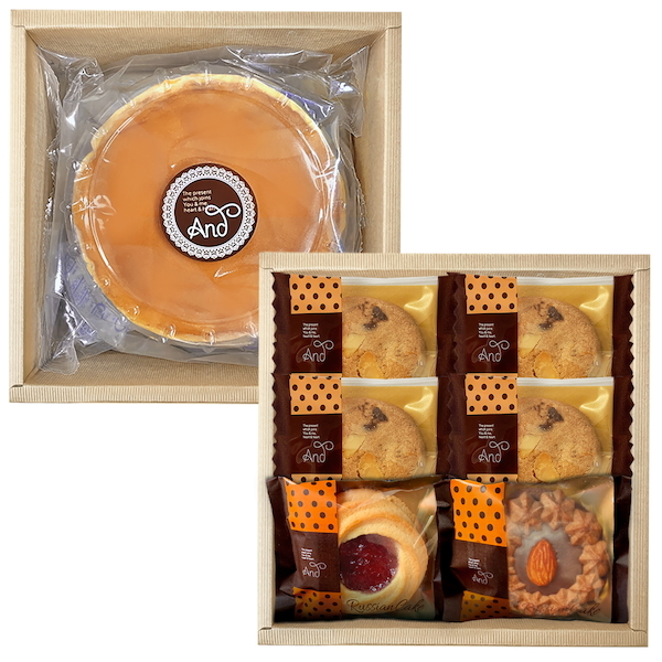 アンド　ふわふわチーズケーキセット