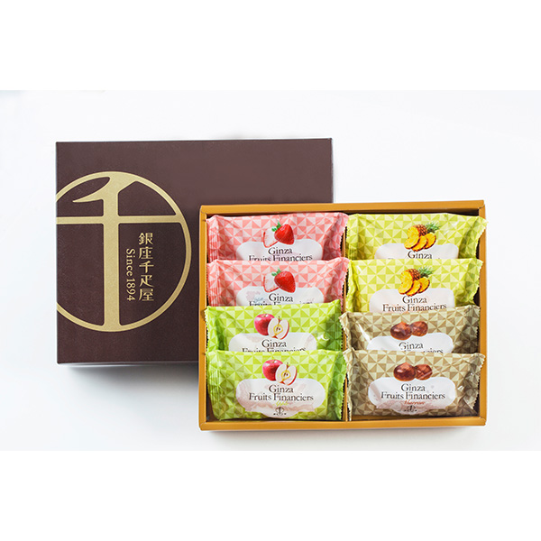 [銀座千疋屋]銀座フルーツフィナンシェ