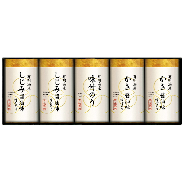 三味逸撰 こだわり味付海苔詰合せ
