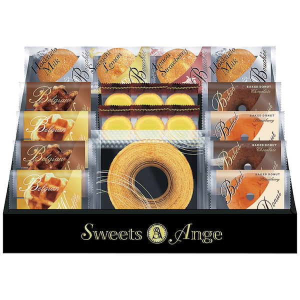 [スイーツアンジュ]ベルギーワッフルと焼菓子セット