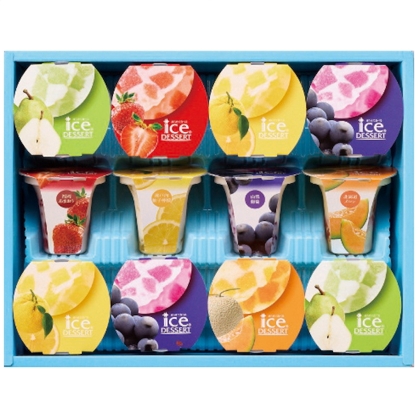 [ひととえ]凍らせて食べる アイスデザート～国産フルーツ入り～