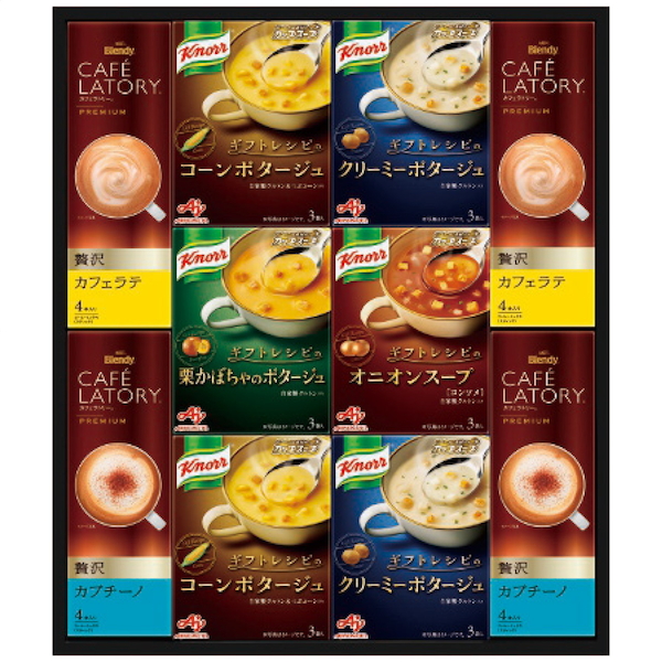 [味の素]ギフトレシピ クノールスープ＆コーヒーギフト