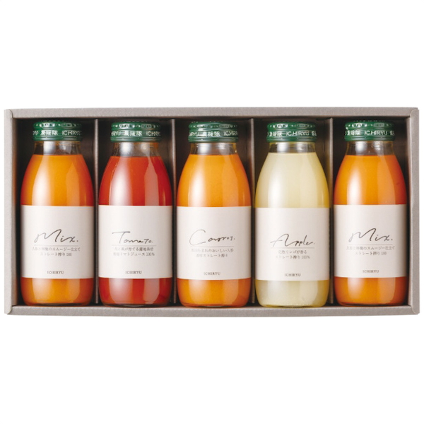 [いち粒]JOY JUICES 4種5本セット(200ml)